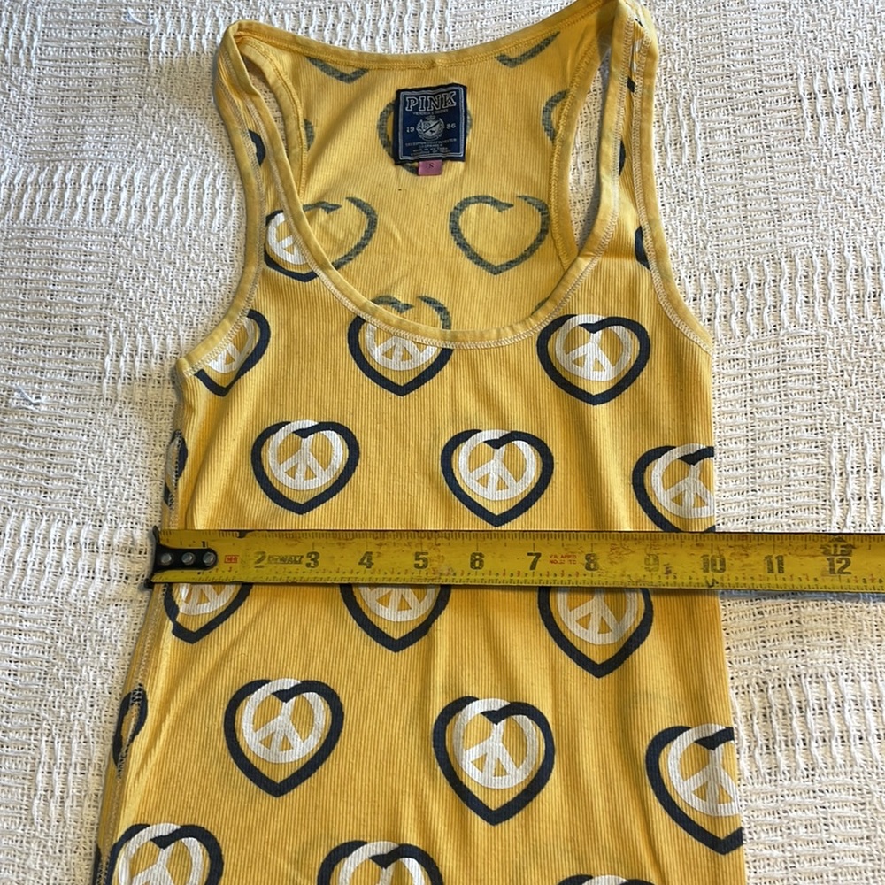 Peace Sign Stretchy Racerback Tank - Picture 3 of 4